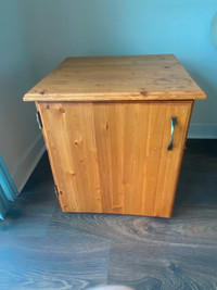 Solid Wood Night Table for sale