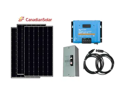 1800W Solar Panel Kit MPPT Controller for Cottage Cabin Trailer, View more