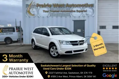Welcome to Prairie West Automotive. 2016 Dodge Journey Canada Value Pkg Call: (306) 380-8858 Text: (...