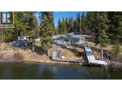 Rare lakefront property on Tyee Lake offering on 2.59 acres, approximately 45 minutes from Williams...