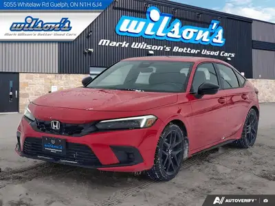 Check out this certified 2022 Honda Civic Hatchback Sport | Sunroof | Heated Seats + Steering | Remo...
