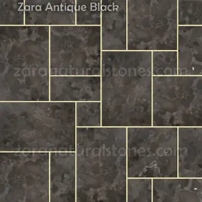 Antique Black Square Cut Flagstone Pavers - Thousands of sqft in stock with a wide selection of 30 p...