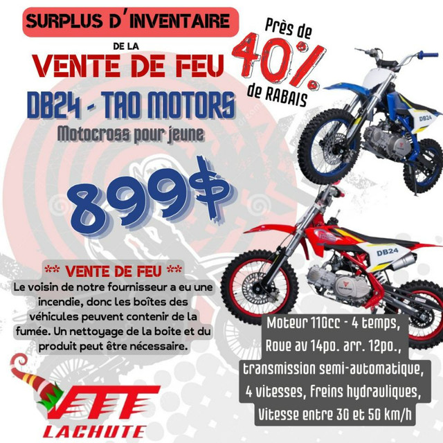 Près de 40% de RABAIS sur nos motocross ! dans Autre  à Ville de Montréal - Image 2