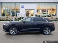This Audi Q8 delivers a Intercooled Turbo Gas/Electric V-6 3.0 L/183 engine powering this Automatic... (image 1)