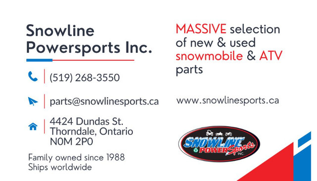 Used Snowmobile Parts. Wrecking | Recycling | Salvage in Snowmobiles Parts, Trailers & Accessories in London - Image 2