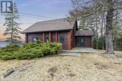 Welcome to your oceanfront retreat in Oyster Pond, NS, offering 5.04 acres with 615 feet of pristine...