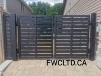 Custom railings, gates, fences,driveway gates, Horizontal