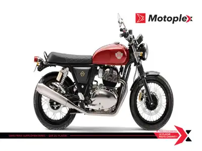 Motoplex St-Eustache Int 650 Royal Enfield est une marque fabricant des motos depuis 120 ans. Ces mo...
