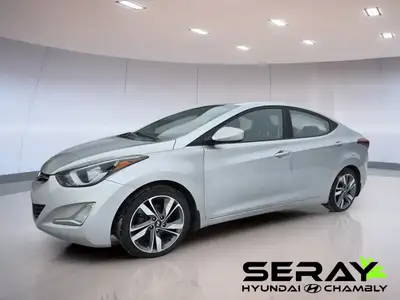 HYUNDAI ELANTRA 2015 GLS TOIT OUVRANT SIEGES CHAUFFANTS CAMERA BLUETOOTH AIR CLIMATISE HYUNDAI ELANT...