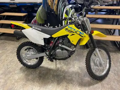 2026 Suzuki DR-Z125 Blending race-inspired looks along with an exciting entry-level off road package...