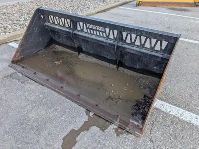 BRANDT 1048400-09600-E 96 IN. SNOW BUCKET - Skid Steer Attachment Located in Castlegar, BC. BRANDT 1...