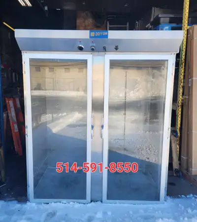 Doyon double door roll-in proofer. Designed for standard size angle racks. 67" wide. Very clean and...
