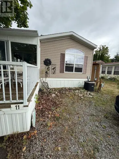 Welcome to this stunning modular home in the Shady Acres Resort area on Rice Lake in Peterborough. Y...