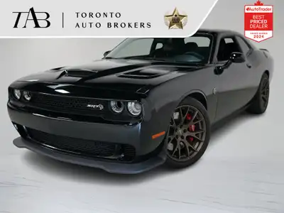 This 2018 Dodge Challenger SRT Hellcat is a Canadian vehicle with low kilometers and a clean Carfax...