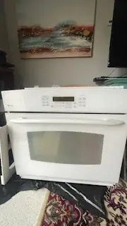 General Electric wall oven., View more