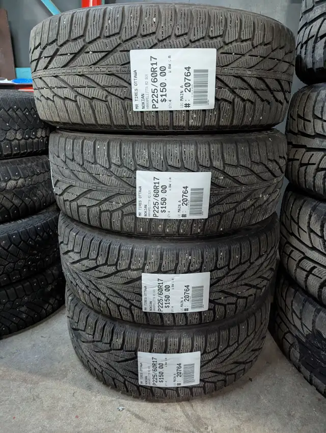 P225/60R17 225/60/17 NOKIAN HAKKAPELIITTA R2 SUV TAG # 20764 in Tires & Rims in Ottawa - Image 2