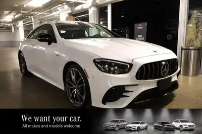 This Mercedes-Benz AMG E 53 has a strong Intercooled Turbo Gas/Electric I-6 3.0 L/183 engine powerin...