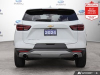 New Price! Summit White 2024 Chevrolet Blazer LT Remote Start | Alloys | Backup cam AWD 9-Speed Auto... (image 3)
