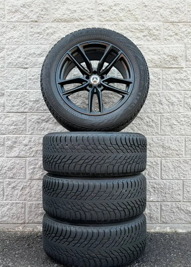 (97%) 4x 275/50R20 Nokian Winters w/ MB GLE AMG Rims in Tires & Rims in City of Toronto - Image 2