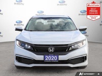 New Price! Odometer is 15626 kilometers below market average! Platinum White Pearl 2020 Honda Civic... (image 7)