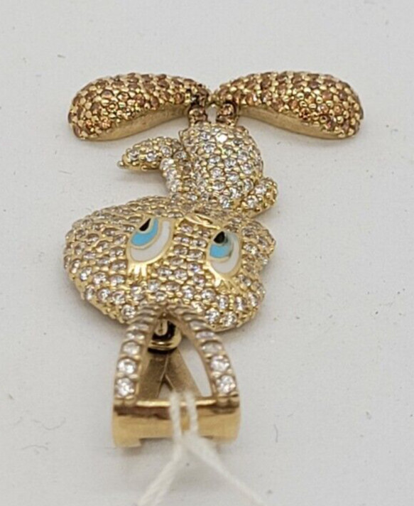 (75481-5) Ladies 10K Yellow Gold Tweety Bird Pendent in Jewellery & Watches in Calgary - Image 4