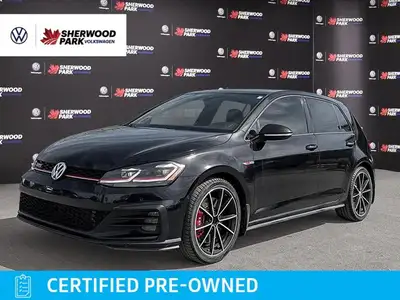 This Volkswagen Golf GTI has a dependable Intercooled Turbo Premium Unleaded I-4 2.0 L/121 engine po...