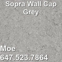 Sopra Cap Sopra Grey Concrete Cap Sopra Wall Capping Stones