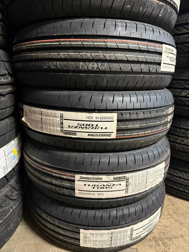 205/60R16 BRIDGESTONE	TURANZA T005 A/S TIRES ! SET PRICE! in Tires & Rims in Markham / York Region - Image 2