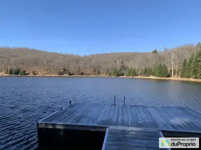 Magnifique et très recherché terrain au bord de l'eau à vendre à Morin-Heights, lac des Outardes sur...