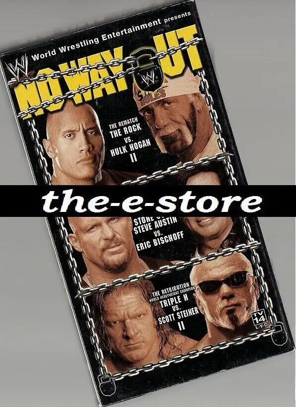 Wrestling VHS/DVD 2003 - NO WAY OUT. WWE/WWF/WCW/NWA/TNA/UFC.
