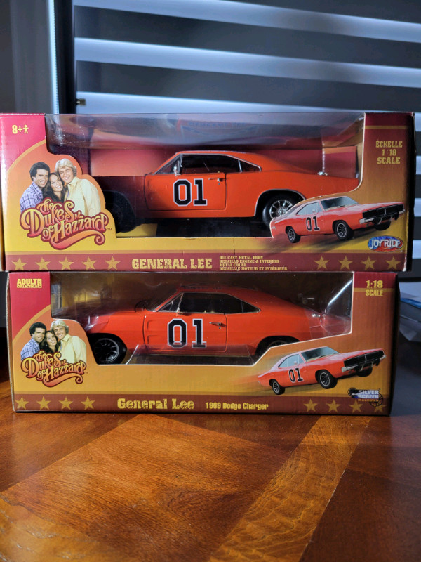 Dukes of hazard diecast cars 
Scale 1:18 for sale  