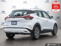 White 2025 Nissan Kicks Play SV FWD CVT with Xtronic 1.6L 4-Cylinder DOHC 16V APPLE CAR PLAY, HEATED... (image 4)