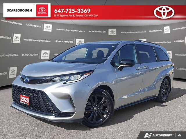 2025 Toyota Sienna XSE 7-Passenger FWD | Leather | Sunroof | All in Cars & Trucks in City of Toronto