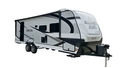 2026 Alliance RV Delta 262RB Travel Trailer Rear Bath, Lightweight Design & Luxury InteriorThe Delta...