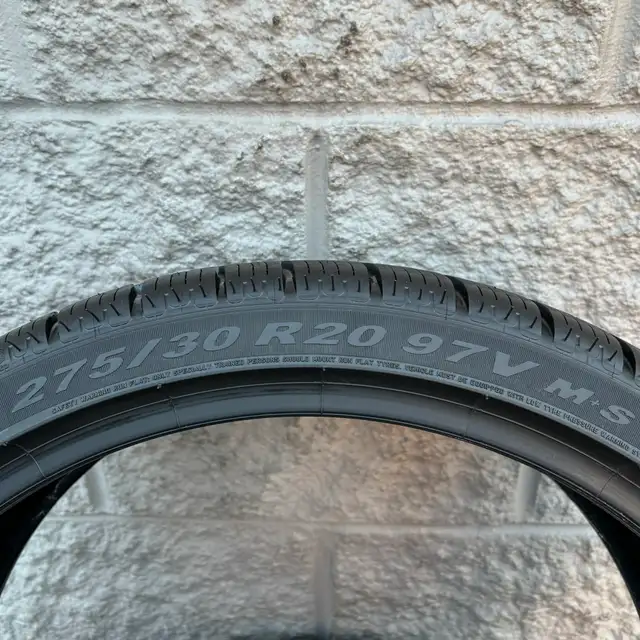 (98%) 2x 245/35R20 & 2x 275/30R20 Pirelli RF Winters in Tires & Rims in City of Toronto - Image 9
