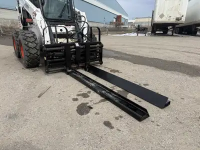 HLA NURSERY FORK EXTENSIONS CANADIAN MADE!! 6' AND 7' LENGTH AVAILABLE OPTIONAL TINE EXTENSIONS WITH...