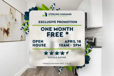 Limited Time Offer | Enjoy One Month FREE on a 13-Month Lease!* OPEN HOUSE | April 18 from 10:00 am...