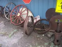 Old Steel Wheels at Porkie's Antique Emporium