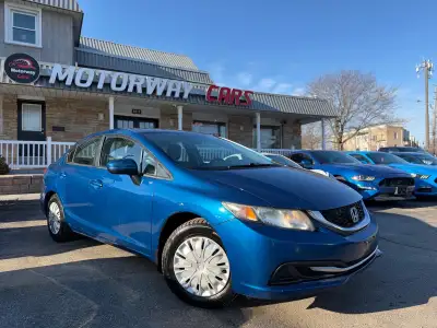 Welcome to Motorway Cars. 2015 Honda Civic LX Bluetooth Keyless Entry Power locks Power windows Crui...