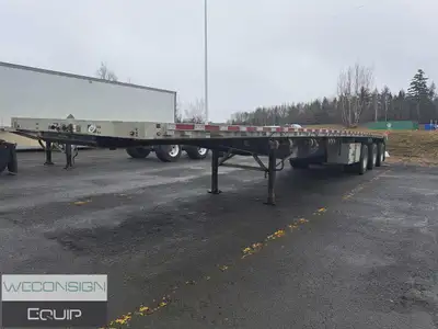 WILSON CF-1090 48' COMBO FLATBED TRAILER (Unit #02964) Located In White Rapids, NB, 48' L x 8'6'' W...