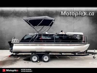 Motoplex Mirabel 2026 STARCRAFT Ponton EX-20 Q DH 90HP INCLUS Ponton EX-20 Q DH 90HP INCLUS ???? Sta...