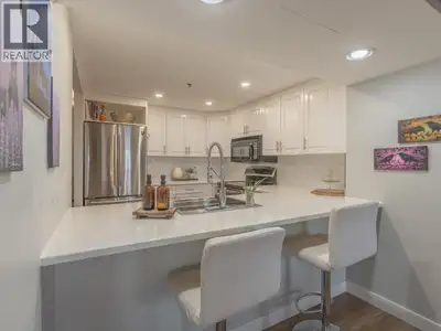 Perched on the 17th floor of Northern Heights in Yellowknife, this executive two-storey penthouse sp...