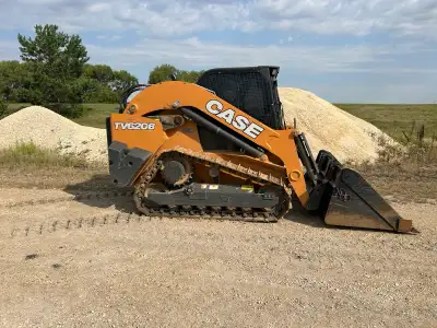 2023 Case TV620B Compact Track Loader 789 Engine Hours E-H Cab LCD Display Air Ride Suspension Seat...