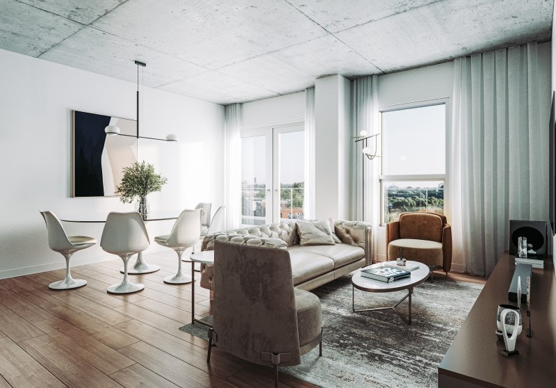 Condo appartement 4.5 à louer/for rent CAMPUS MIL 2cc Locations