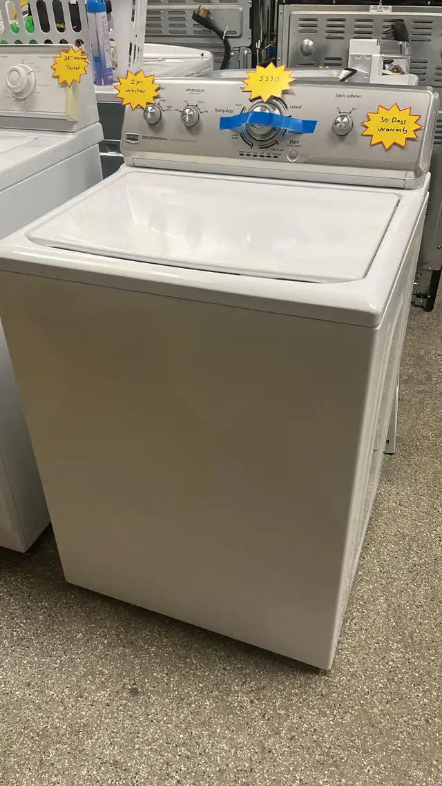 Maytag Heavy Duty 27”Top Load Washer Fully Tested 30-Day in Washers & Dryers in Kitchener / Waterloo - Image 3