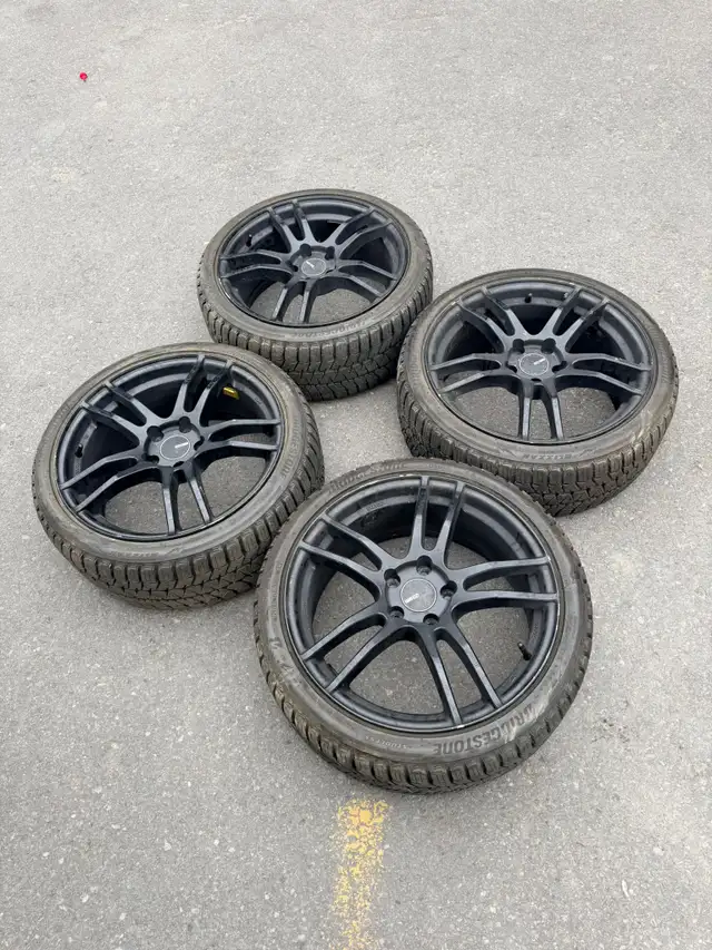 225/40/18 Audi rs3 Golf R bridgestone winters 5x112 enkei rims in Tires & Rims in City of Toronto - Image 6