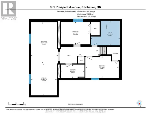 361 PROSPECT AVENUE Kitchener, Ontario in Houses for Sale in Kitchener / Waterloo - Image 28
