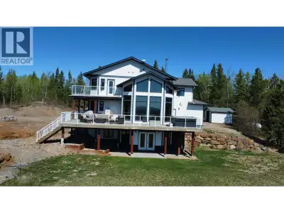 Breathtaking post and beam home on 40 fully fenced acres with some of the most outstanding panoramic...