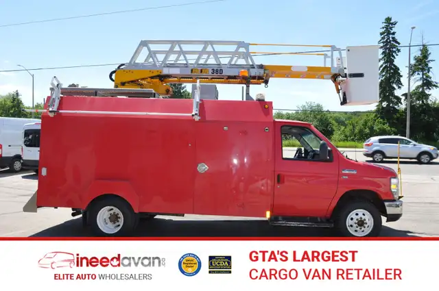 2015 Ford Econoline E-450 Super Duty RH 38D BOOM TRUCK