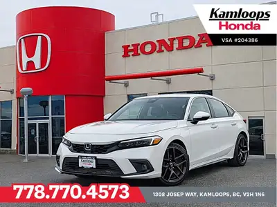 Pre-Owned 2024 Honda Civic Hatchback Sport Touring - 6-Speed Manual Transmission | Navigation | Heat...